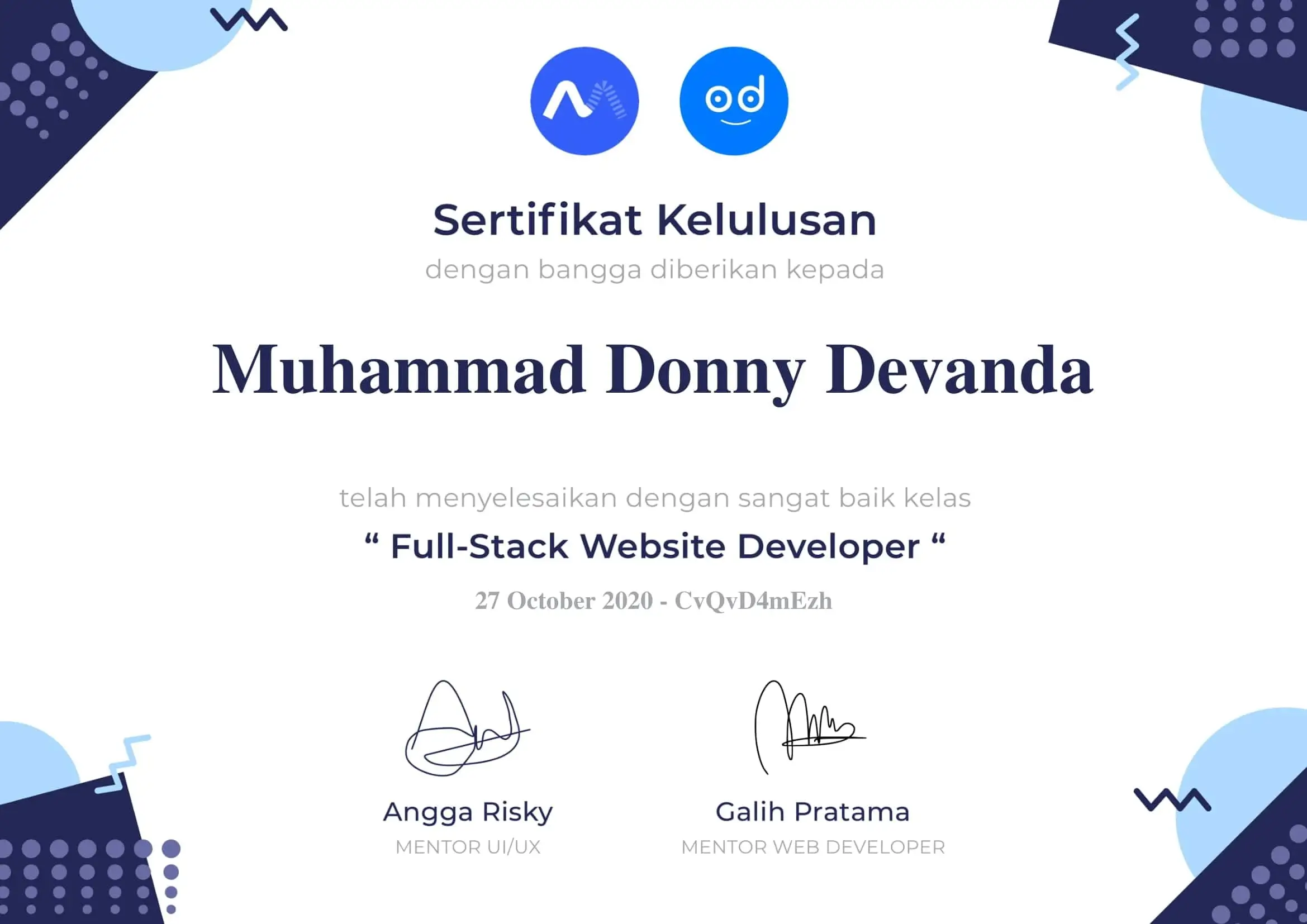 Fullstack Laravel Development